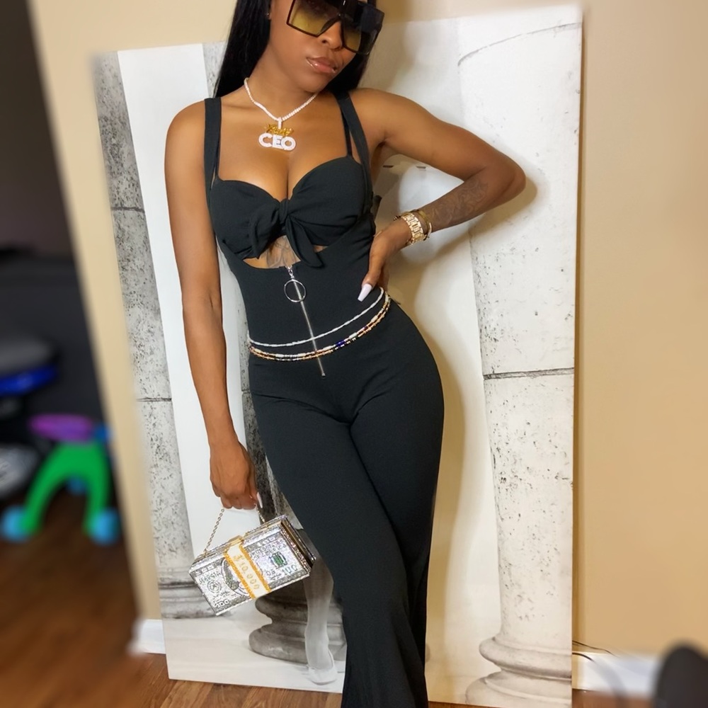 Black 2-Piece Jumper